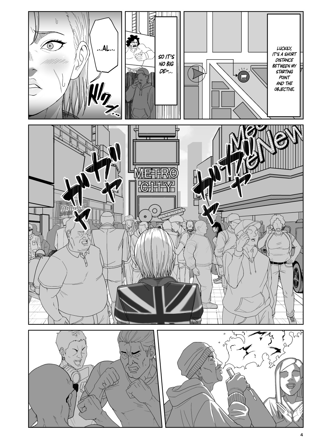 Hentai Manga Comic-World Streaking Tour-Read-3
